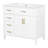 Bathroom Vanity with Ceramic Sink (White)-1534094828