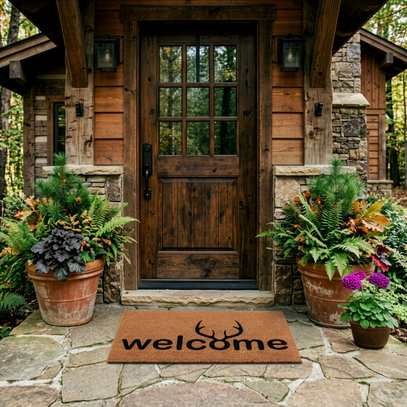 Antlers Outdoor Doormat