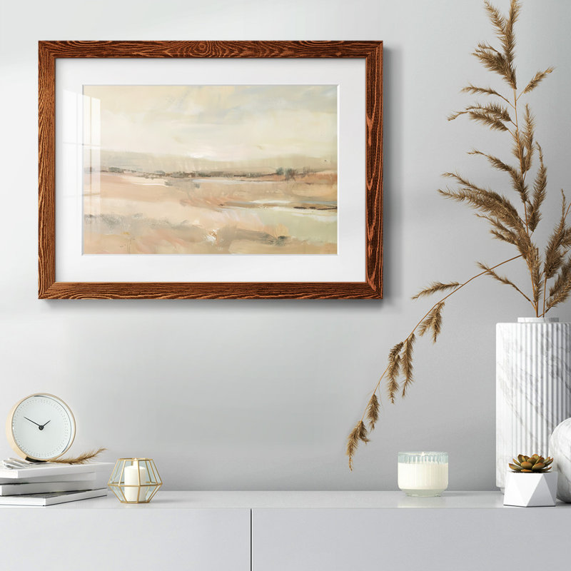 «Earth Tone Landscape I» - reproduction d'un seul cadre photo, Érable, H 22 po x l 32 po