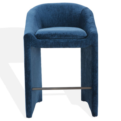 Oshawa Upholstered Chenille Bar and Counter Stool
