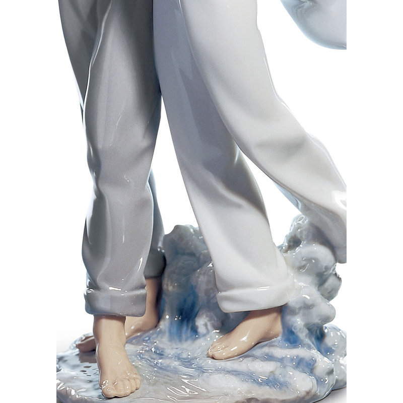 Eternal Embrace Porcelain Novelty Figurine for Anniversaries