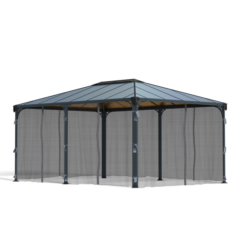 Gazebo Screen, 217cm H x 465cm W x 217cm D