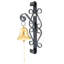 Riccioli Handmade Ornament Wall Decor on Wrought Iron