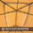 10X13FT Gazebo Metal, Mosquito Net For Outdoor Use With Double Roof (Brown)-123218944-123218949