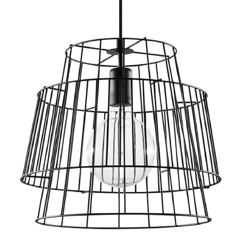Binoche 1 - Light Single Pendant, Black