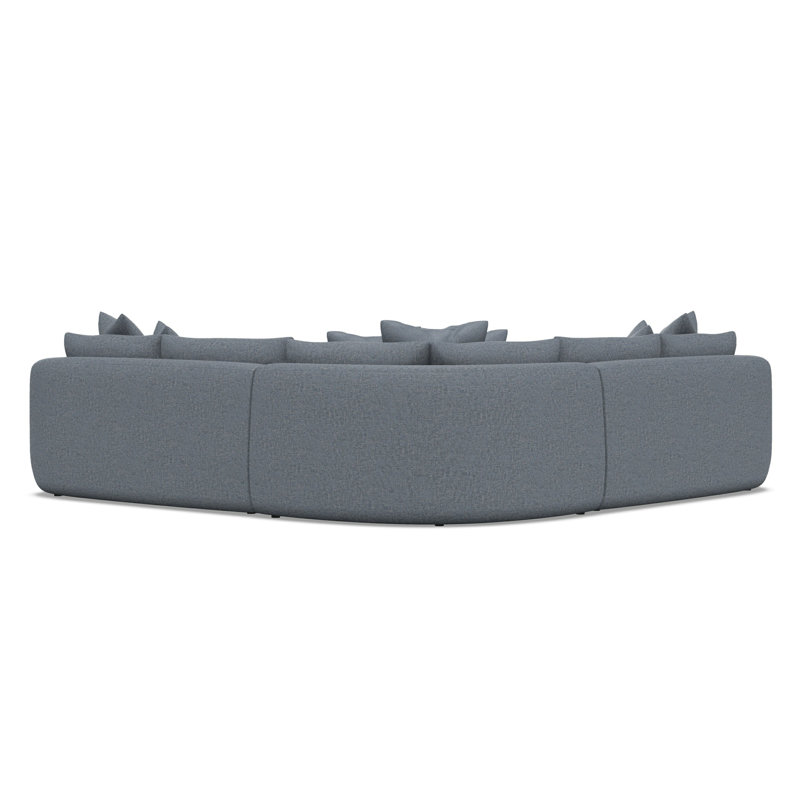 Jules Fabric 3 Pc Sectional, 1697-034