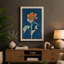 Orange Flower Study Botanical - Wrapped Canvas-2024291480-2024291477