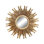 Miroir mural rond Sunburst