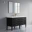 Meuble-lavabo double 61 po avec plateau en résine Alonsa-1366008940-1366008942