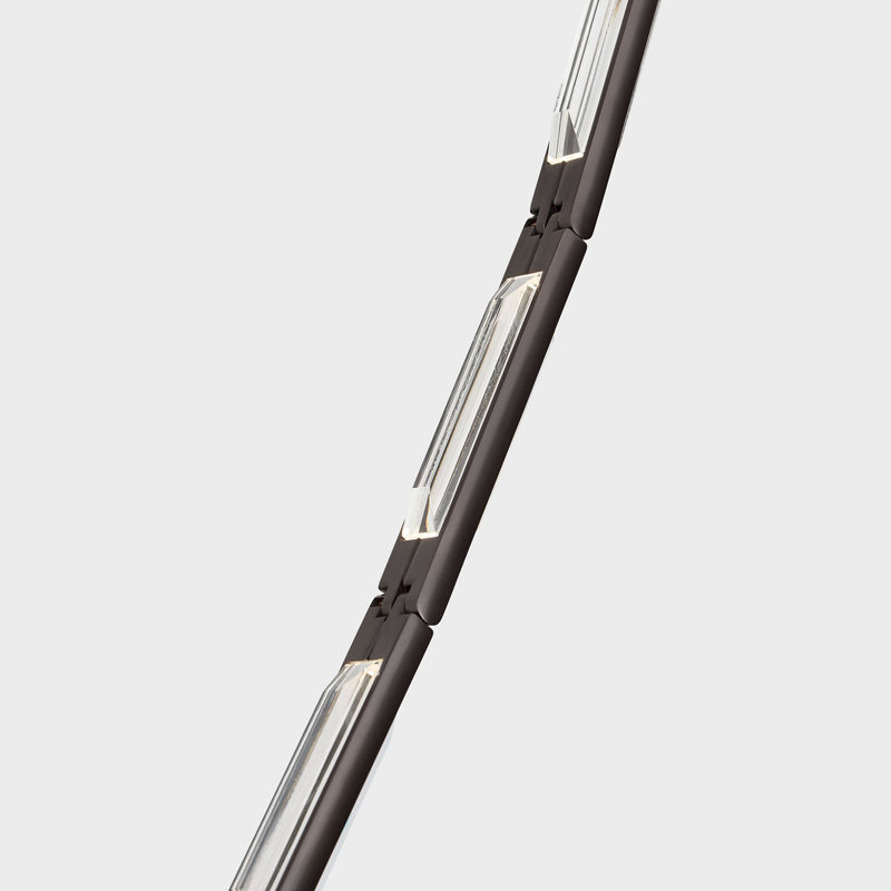 Catena 118 Chandelier, Bronze, Surface, 2700 Kelvins