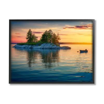 " Sunset Island Horizon " by Rick Berk