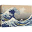 «Famous Artwork The Great Wave off Kanagawa» par Katsushika Hokusai - reproduction d'art sur toile tendue-165682447