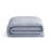 Tommy Hilfiger Christopher Texture Blue Cotton Reversible Quilt Set-117430512