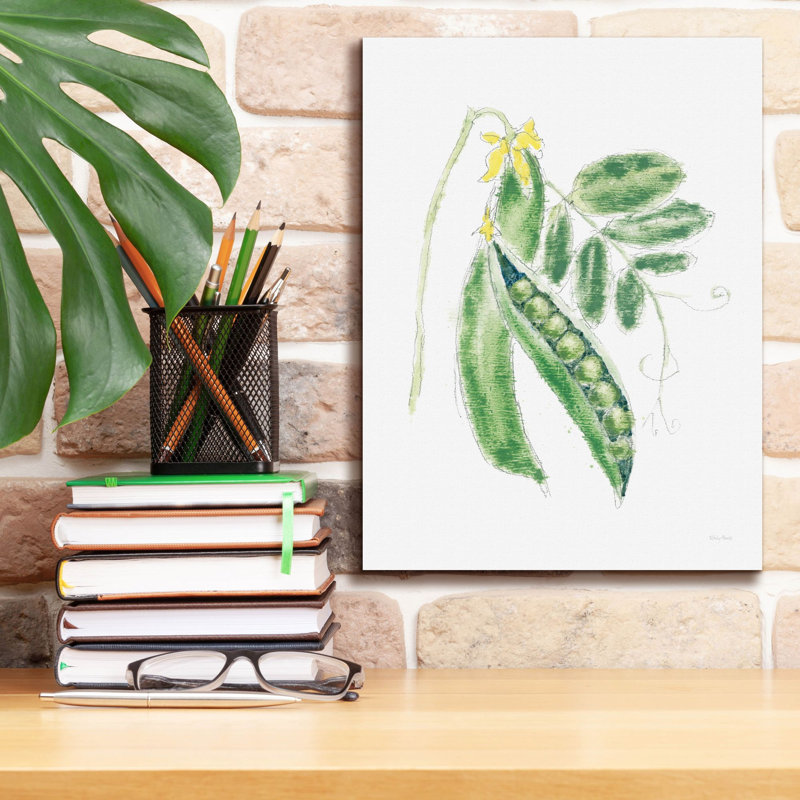 «Garden Delight 6» par Emily Adams, art mural sur toile, H 16 po x l 12 po x P 0,75 po