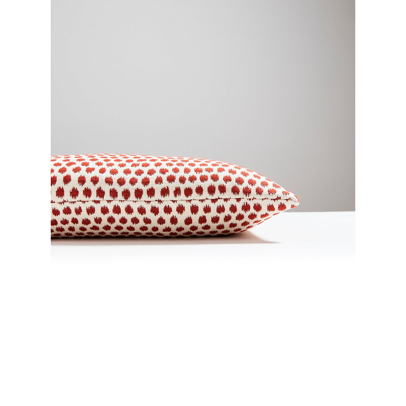 Housse de coussin et insert La Boheme, H 14 po x l 22 po, Cornaline, Rectangulaire