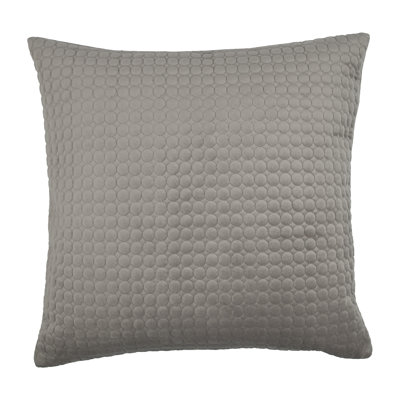 Embroidered Velvet Reversible Throw Pillow