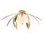 Dahlia 2 - Light Semi Flush Mount-57281957