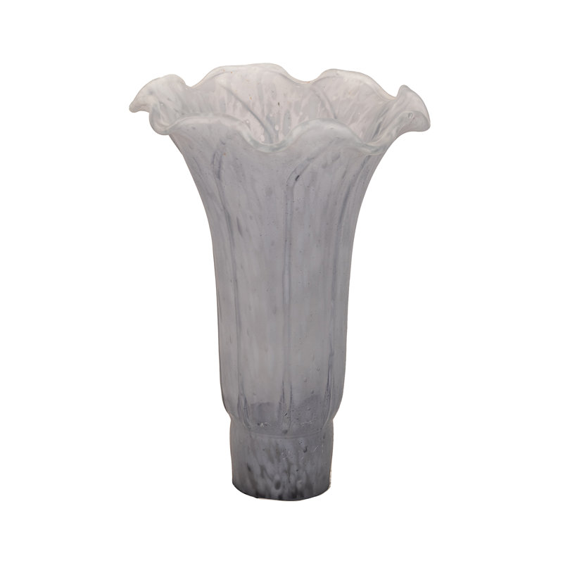 Novelty Lamp Shade, 6" H x 4" W x 4" D, Gray