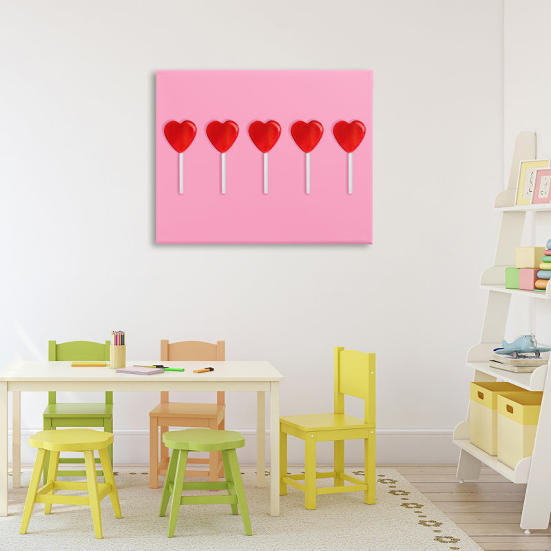 «Valentine's Heart Pops», conception par Lish Creative, H 24 po x l 30 po