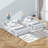 Metal Full XL Over Queen Bunk Bed With Ladder And Safety Guardrails-116489198