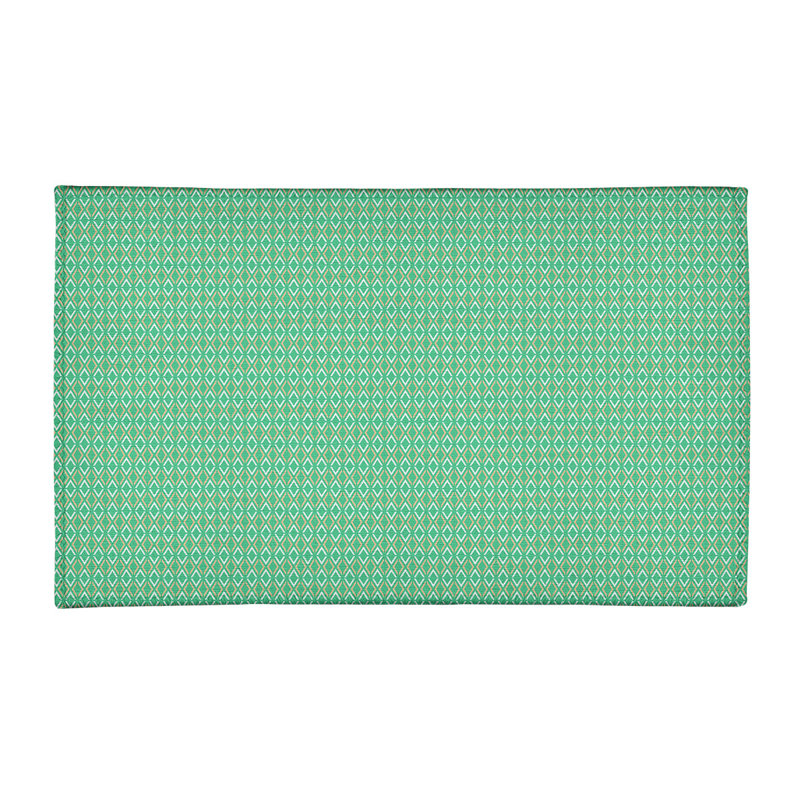 Tapis de zone verte arrow diamants, Rectangle 2 pi x 3 pi