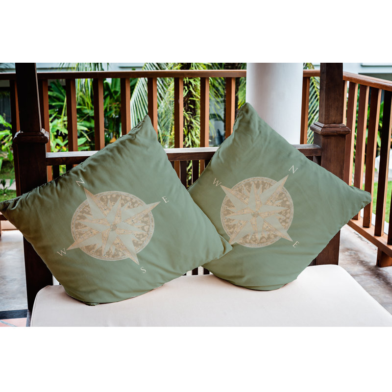 Housse et insert de boussole Compass, Sauge, 20 po x 20 po
