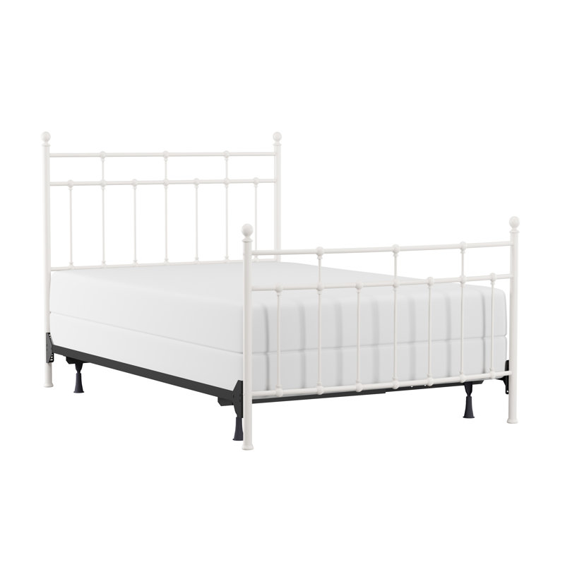 Eccleshall Metal Bed, Full, Soft White