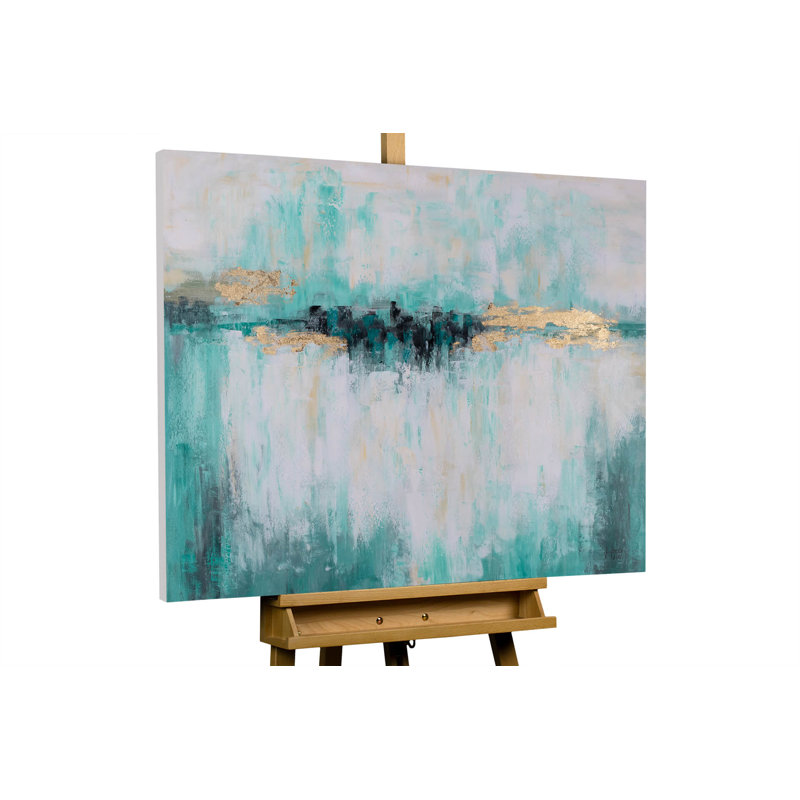 Hand -painted secret of the water acrylic painting