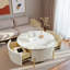 Table basse moderne avec 2 grands tiroirs Modern