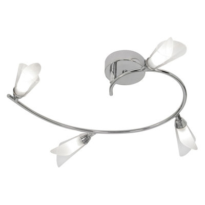 Sare Glass Semi Flush Mount