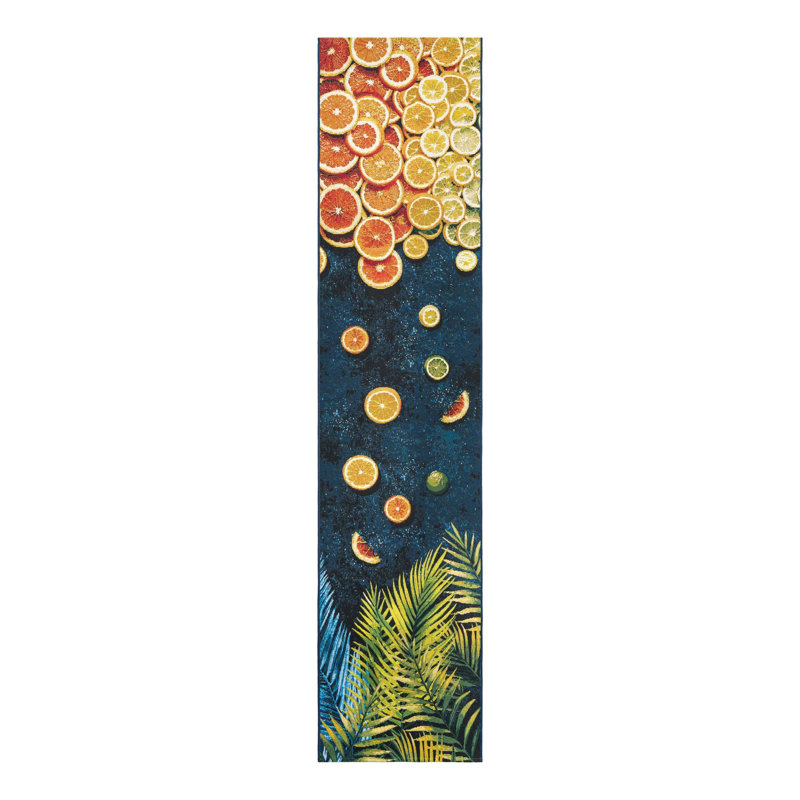 Tapis d'extérieur intérieur / extérieur Coastal, Tapis de couloir 2 pi 7 po x 12 pi