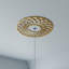Médaillon de plafond 18 po x 18 po x 6 1/8 po x P 1/2 po Cannes-40714678-40714657