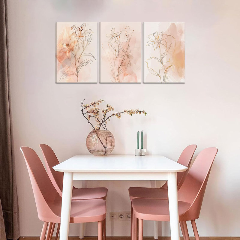 3 Piece Wrapped Canvas Print