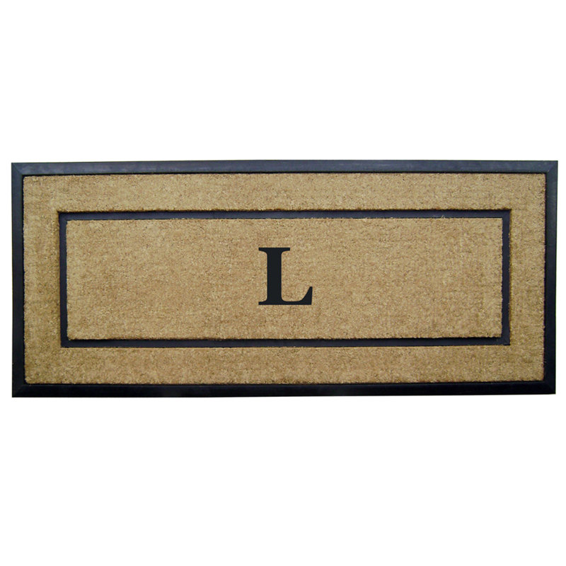 Tapis de porte antidérapant pour l'extérieur, L 24 po x L 57 po, L