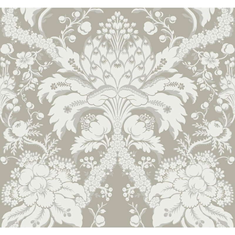 Rouleau de papier peint L 27 pi x l 27 po, Beige