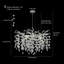 Lustre moderne en cristal K9-385760028-387707560