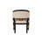 Egyptian Revival Barrel Chair