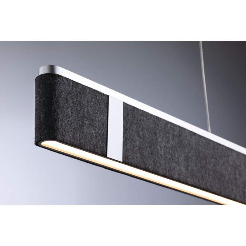 1 - Light Black LED Pendant