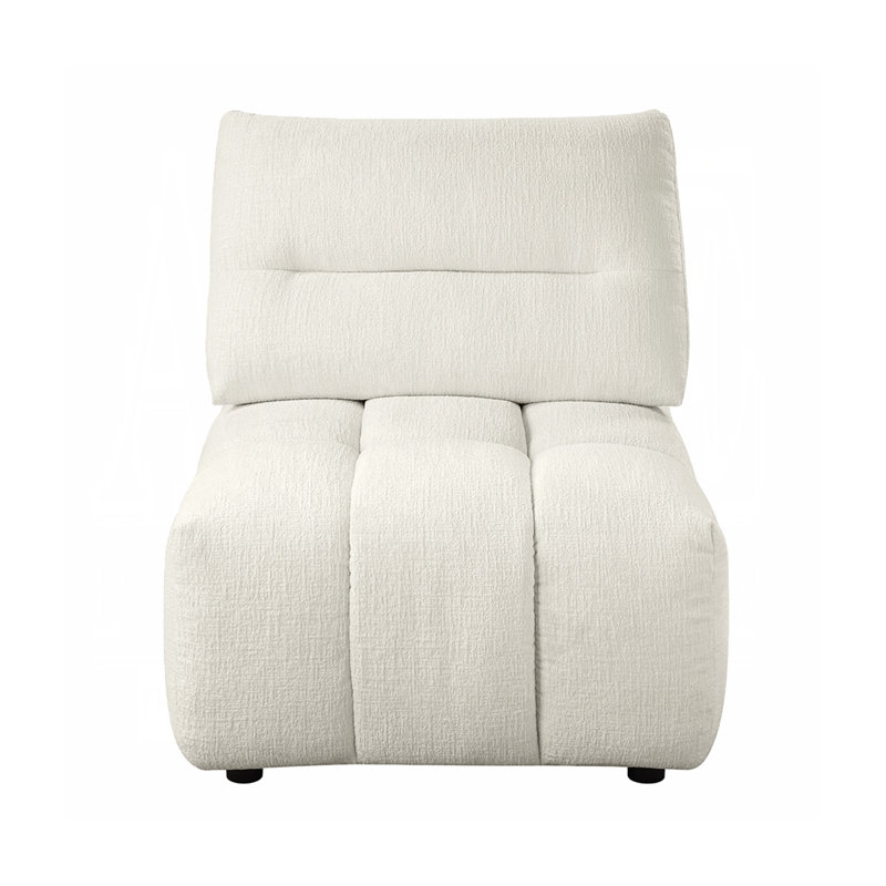 Repose-pieds avec rangement 43 po, Beige