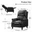 Fauteuil inclinable 30,7 po Mid-Century-1606840014
