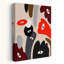 «Curious Abstract Eyes», art mural contemporain contemporain abstrait-129093690