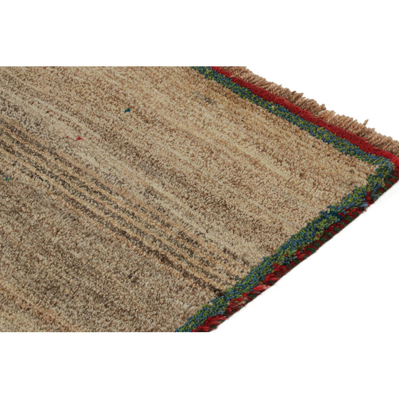 One-of-a-Kind Rectangle 3'7" X 6' Hand Knotted Area Rug