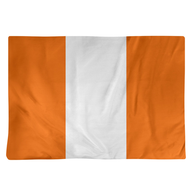 Récapitulatif de 18 po Clemson, Orange, Polyester sergé