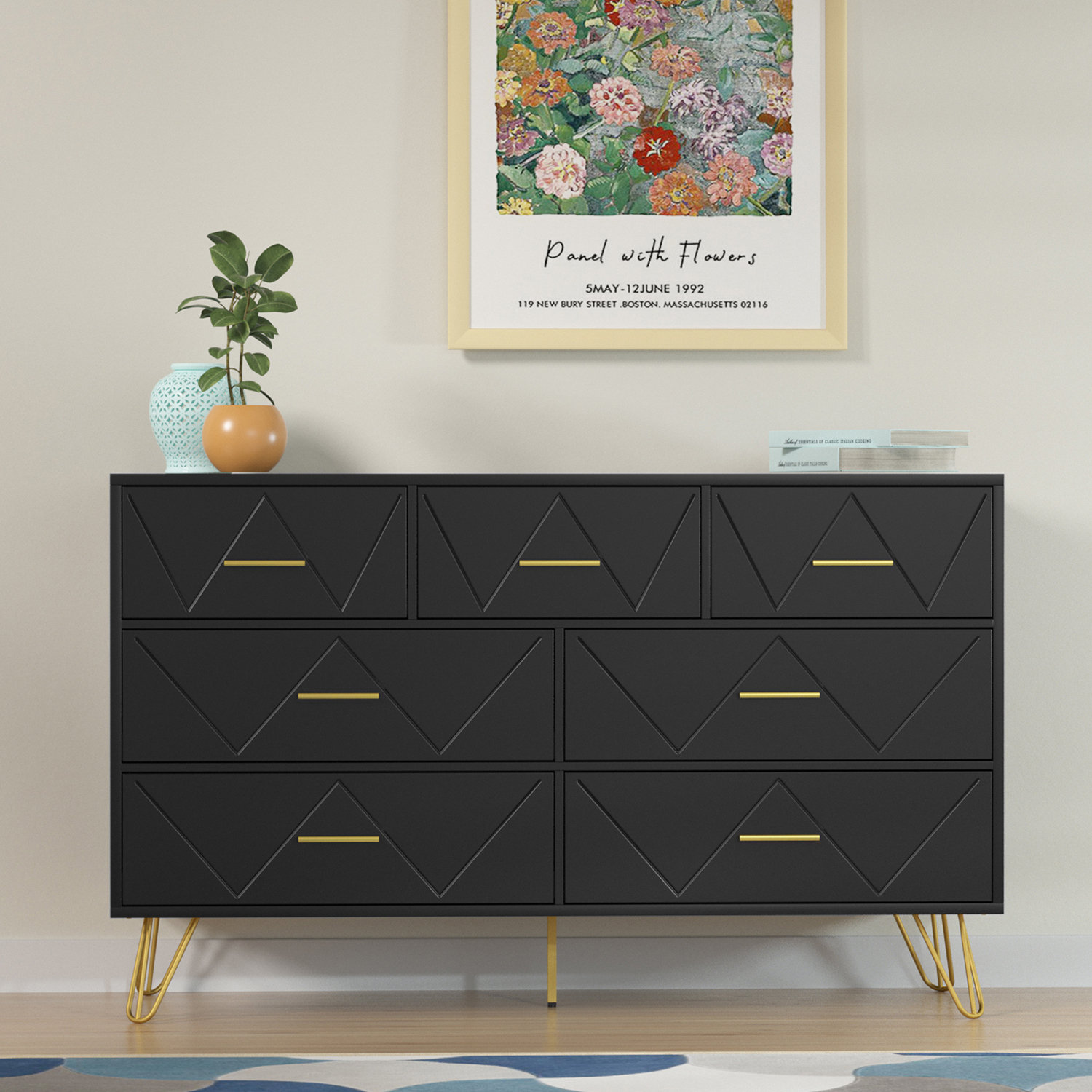 Shanen 7 Drawer Dresser