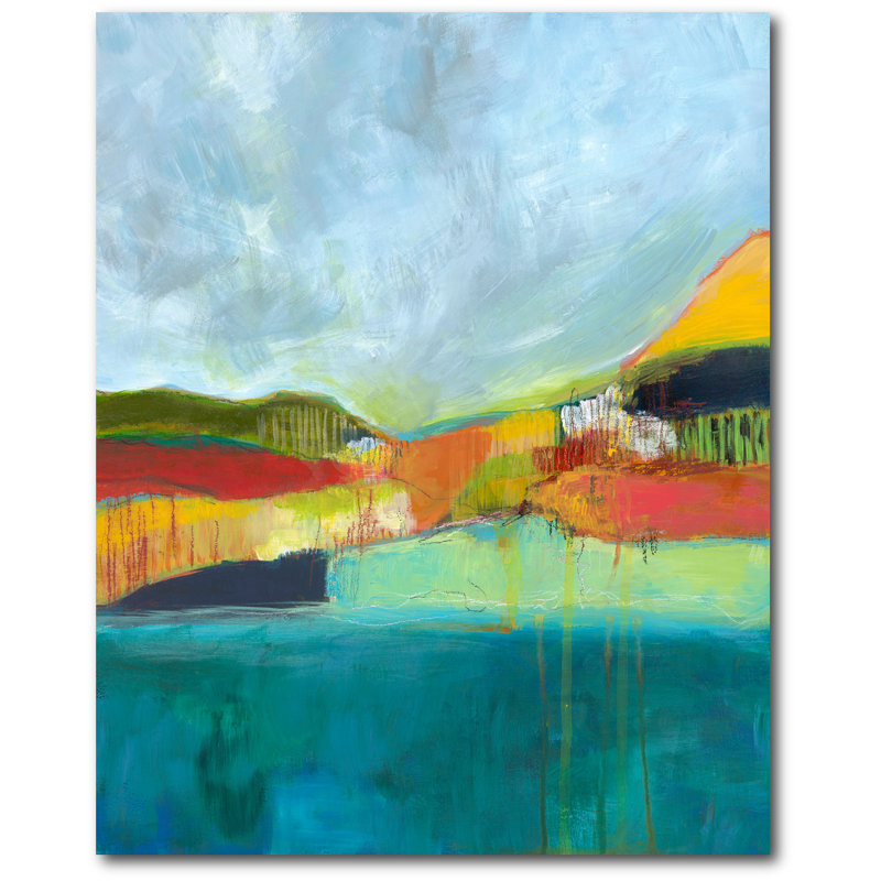 « color », reproduction d’art sur toile tendue, H 24 po x l 20 po x P 1,5 po