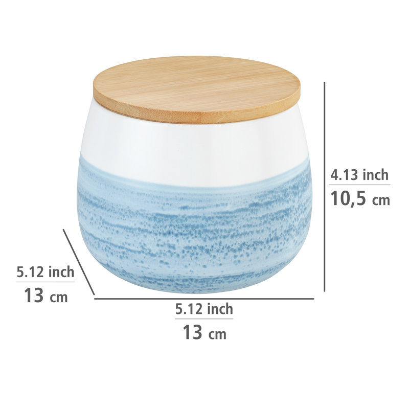 Nashwauk Jar, 10cm H x 13cm W x 13cm D
