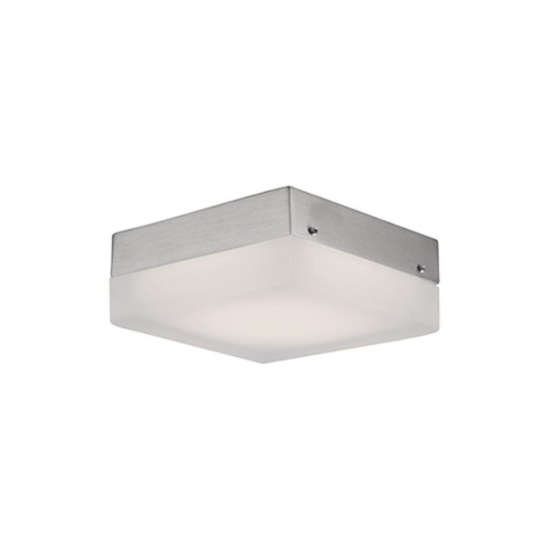 Dartmouth 1 - Light LED Flush Mount, Brushed Nickel