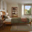 Lit plateforme en bois massif avec pied de lit assorti Ambrey-864761711-864761696