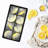 Large Ice Cube Trays With Lid,2 Pack Stackable Large Ice Cube Moulds Make 16 Big Square Ice Cubes,Easy Release Silicone Ice Cube Tray For Cocktails,Whiskey,Soups And Frozen Treats