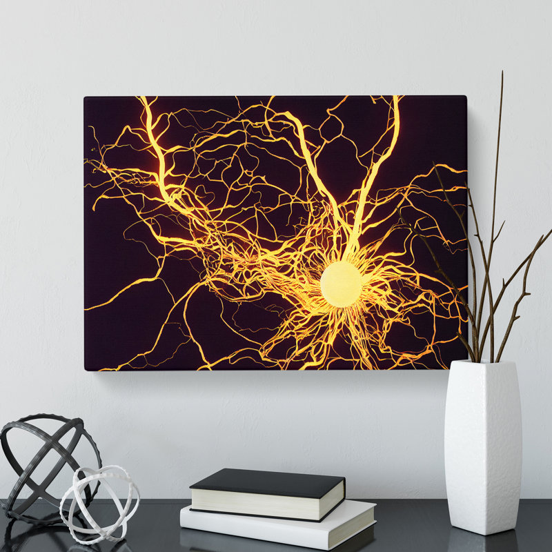 Electricity Vol.2 - Wrapped Canvas Print, 35cm H x 50cm W x 3cm D